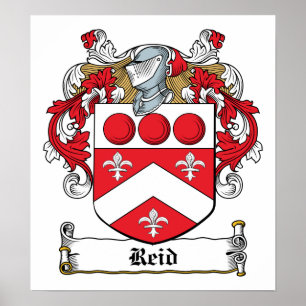 Reid Family Crest Poster