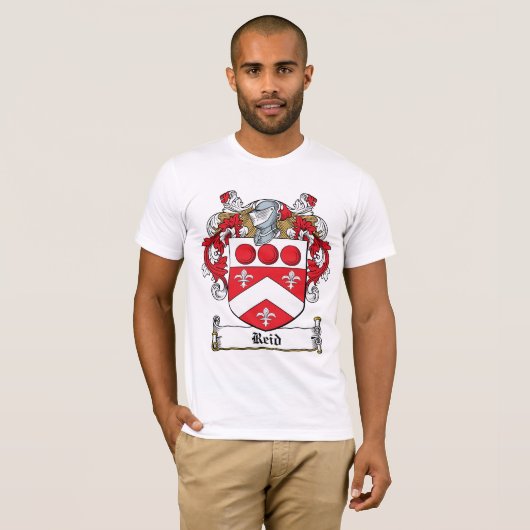 Reid Family Crest T-shirt (Voorkant volledig)