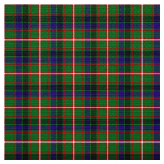 Reid Green Tartan Stof (Swatch)