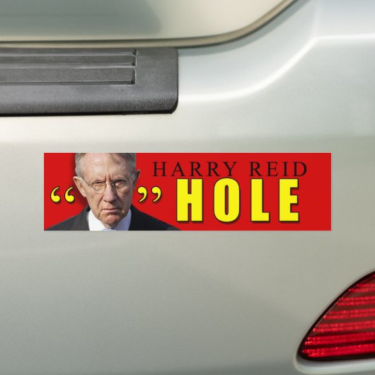 REID HOLE BUMPERSTICKER (Op auto)