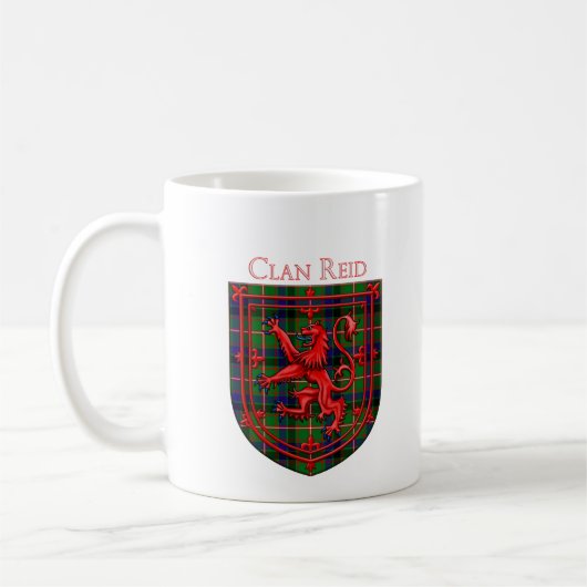 Reid Tartan Scottish Play Lion Rampant Koffiemok (Links)