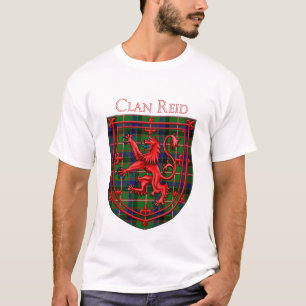 Reid Tartan Scottish Play Lion Rampant T-shirt
