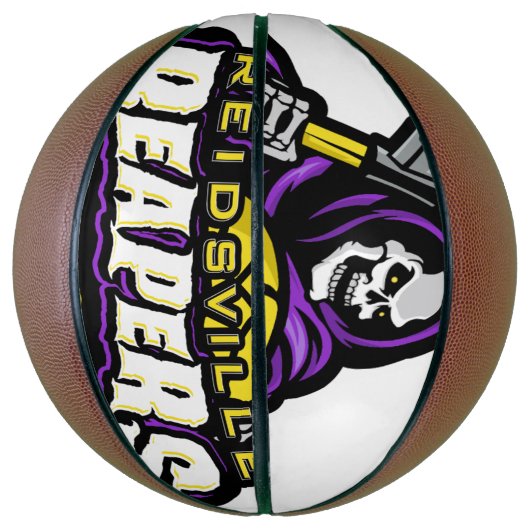 Reidsville Reapers Basketball Basketbal (Verticaal)
