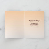 Reiger bij de Verjaardag van de Zonsondergang Kaart (Binnen)