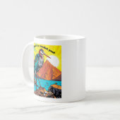 Reiger bij het Water Koffiemok (Voorkant links)