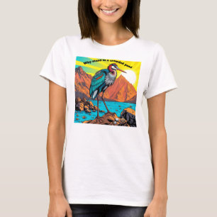 Reiger bij het Water T-shirt