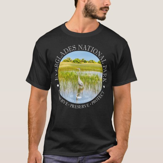 Reiger Everglades National Park T-shirt (Voorkant)