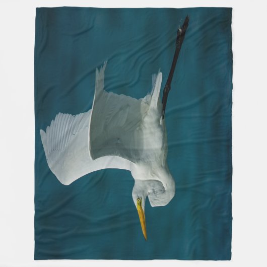 REIGER FLEECE DEKEN (Voorkant)