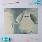 Reiger in de Nevel Decoupage Tissuepapier (Craft)