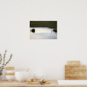 Reiger in Water Poster (Keuken)