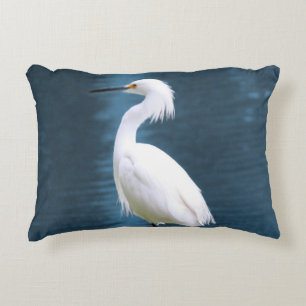 Reiger Muur Kunst Minimalistisch Natuur Kust Accent Kussen