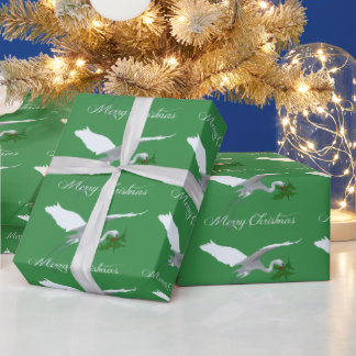 Reiger - vogel cadeaupapier