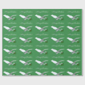 Reiger - vogel cadeaupapier (Vlak)