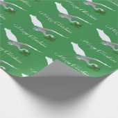 Reiger - vogel cadeaupapier (Hoek)