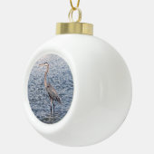 Reiger waterbal of sneeuwvlok ornament (Rechts)