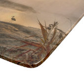 Reigerhemel - Landschap aan het meer Snijplank (Hoek)