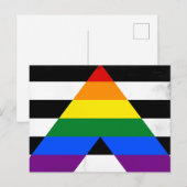 Reight Ally Flag Feestdagenkaart (Voorkant / Achterkant)