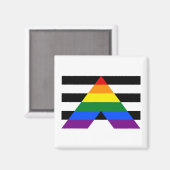 Reight Ally Flag Magneet (Voorkant / Achterkant)