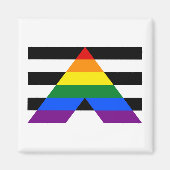 Reight Ally Flag Magneet (Voorkant)