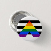 Reight Ally Flag Ronde Button 3,2 Cm (Voorkant /achterkant)