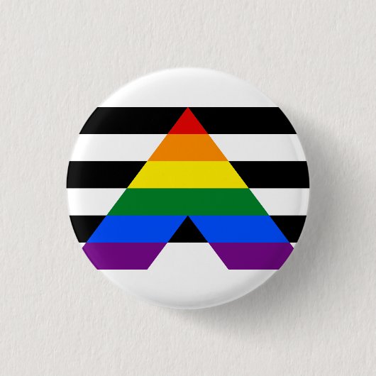 Reight Ally Flag Ronde Button 3,2 Cm (Voorkant)
