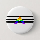 Reight Ally Flag Ronde Button 5,7 Cm (Voorkant)