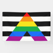 Reight Ally Flag Spandoek (Horizontaal)