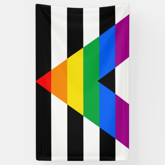 Reight Ally Flag Spandoek (Verticaal)