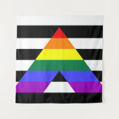 Reight Ally vlag Wandkleed (Voorkant)