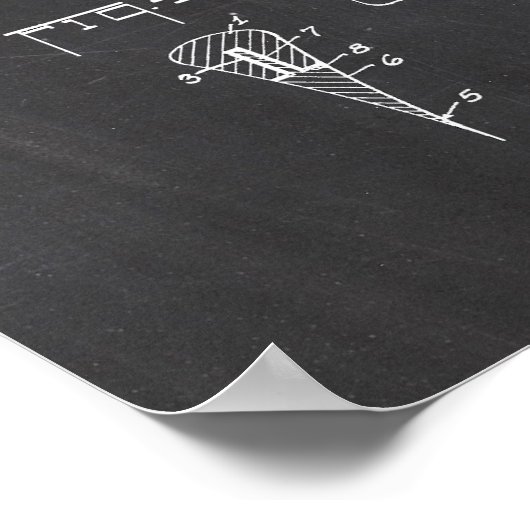 Reight Razor Patent Poster (Hoek)