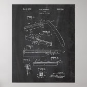 Reight Razor Patent Poster (Voorkant)