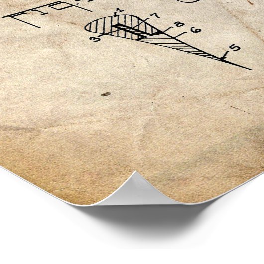 Reight Razor Patent Poster (Hoek)