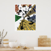 Reiging Mannen Poster (Keuken)