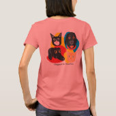 Reigning Cats & Dogs_Frisky Friends_Heart-Paw T-shirt (Achterkant)