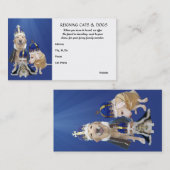 Reigning Cats & Dogs Visitekaartje (Voorkant / Achterkant)