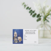 Reigning Cats & Dogs Visitekaartje (Staand voorkant)