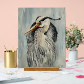 Reiher Aquarell Acryl Bord (Huwelijk)