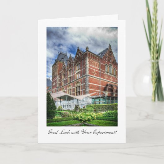 Reijks Museum - Succes met het experiment Kaart (Voorkant)