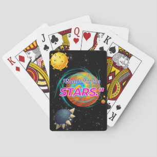 REIK UIT NAAR DE STERREN POKERKAARTEN