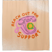 Reik uit voor ondersteuning Douchegordijn (Voorkant)