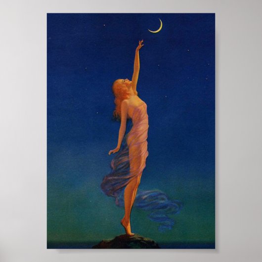 Reiken naar de Maan Poster (Voorkant)