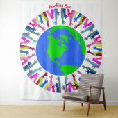 Reikende Tapijt Wandkleed (In situ)