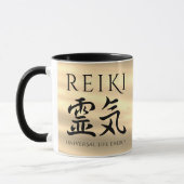 Reiki 霊 Japanse Calligrafische Life Energy 気 Mok (Links)