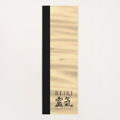 Reiki 霊 Japanse Calligrafische Life Energy 気 Yogamat (Achterkant)