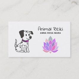 *~* Reiki Animal Energy Healing Communicator Visitekaartje