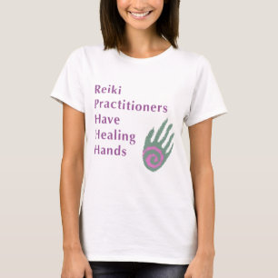 Reiki-artsen hebben helende handen t-shirt