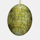 REIKI/Bamboeontwerp Keramisch Ornament (Rechts)