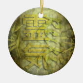 REIKI/Bamboeontwerp Keramisch Ornament (Voorkant)
