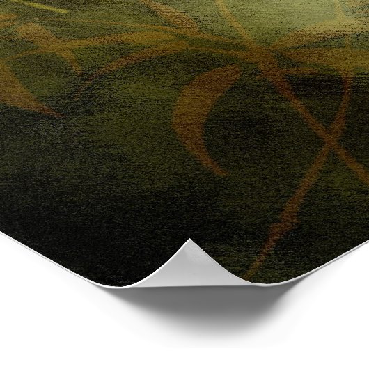 REIKI/Bamboeontwerp Poster (Hoek)