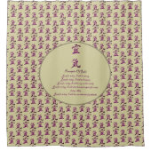 Reiki beginselen en symbolen in het Paarse Douchegordijn (Voorkant)